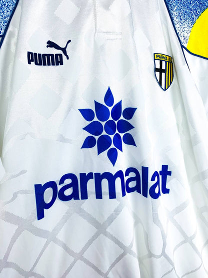 PARMA 1995/1997 AWAY SHIRT #8 STOICHKOV