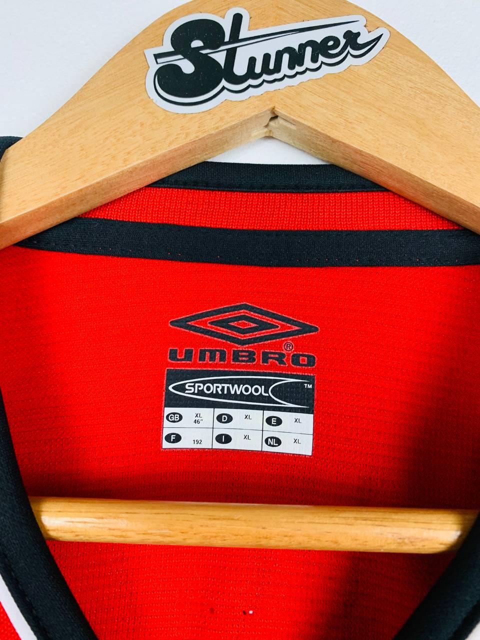 MANCHESTER UNITED 2000/2002 HOME SHIRT #7 BECKHAM [XL]