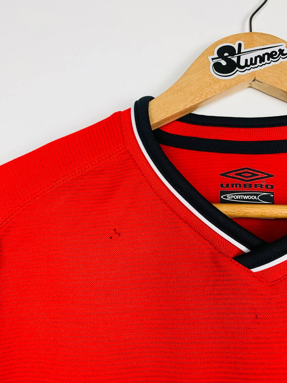 MANCHESTER UNITED 2000/2002 HOME SHIRT #7 BECKHAM [XL]