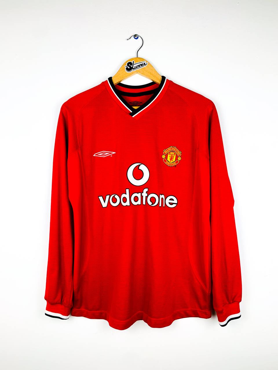 MANCHESTER UNITED 2000/2002 HOME SHIRT #11 GIGGS [L/S]