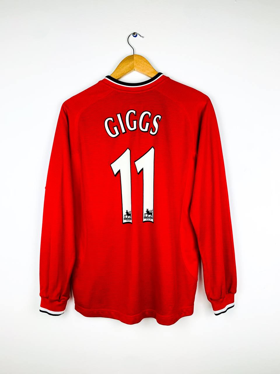 MANCHESTER UNITED 2000/2002 HOME SHIRT #11 GIGGS [L/S]