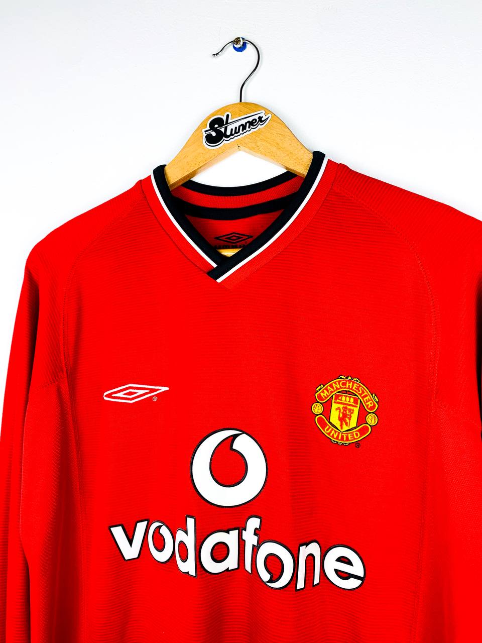 MANCHESTER UNITED 2000/2002 HOME SHIRT #11 GIGGS [L/S]