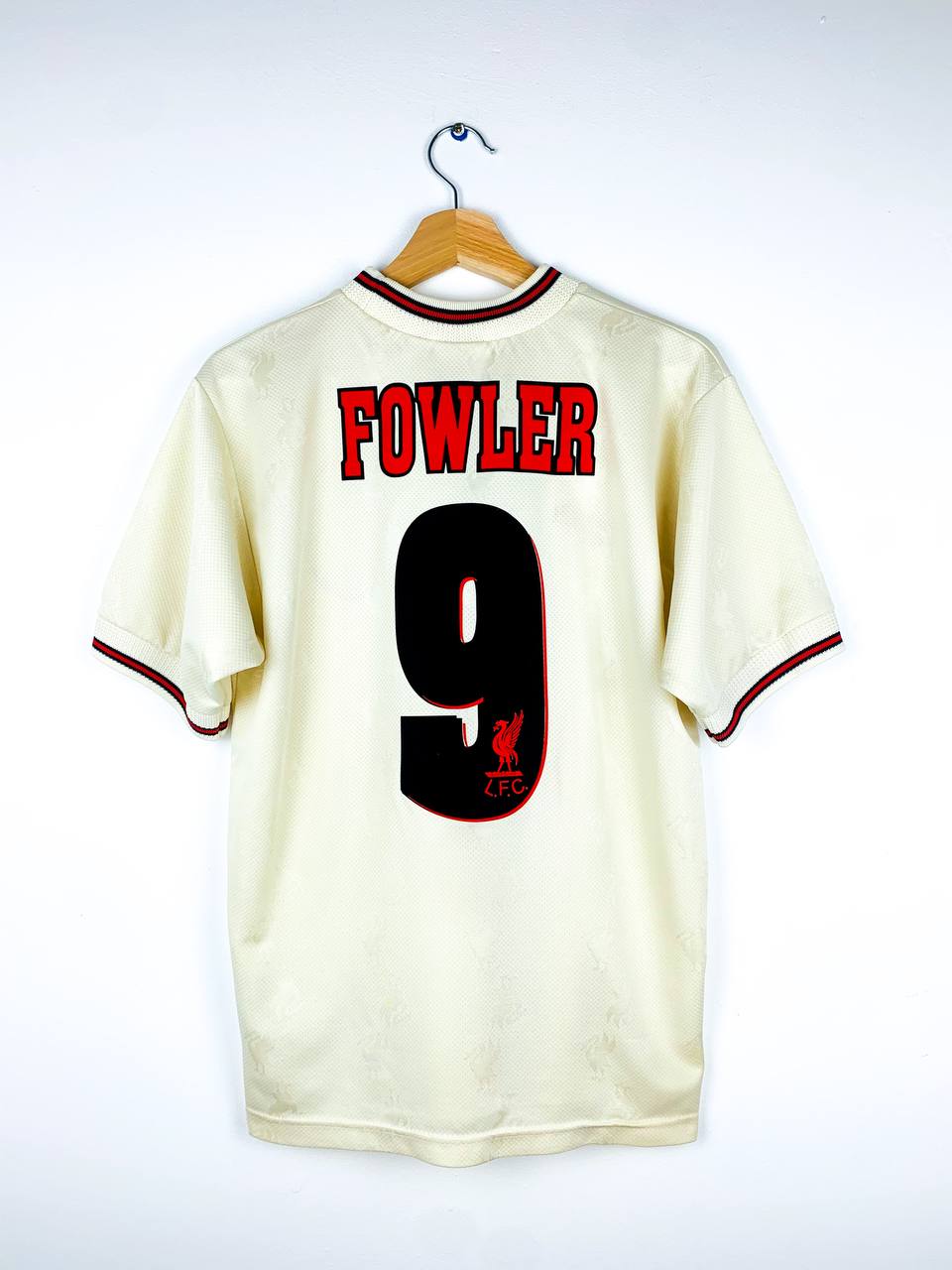 LIVERPOOL 1996/1998 AWAY SHIRT #9 FOWLER [M]