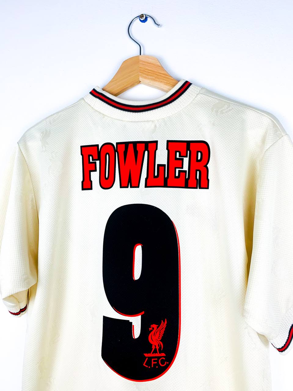 LIVERPOOL 1996/1998 AWAY SHIRT #9 FOWLER [M]