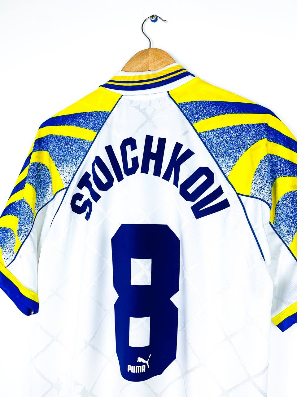 PARMA 1995/1997 AWAY SHIRT #8 STOICHKOV