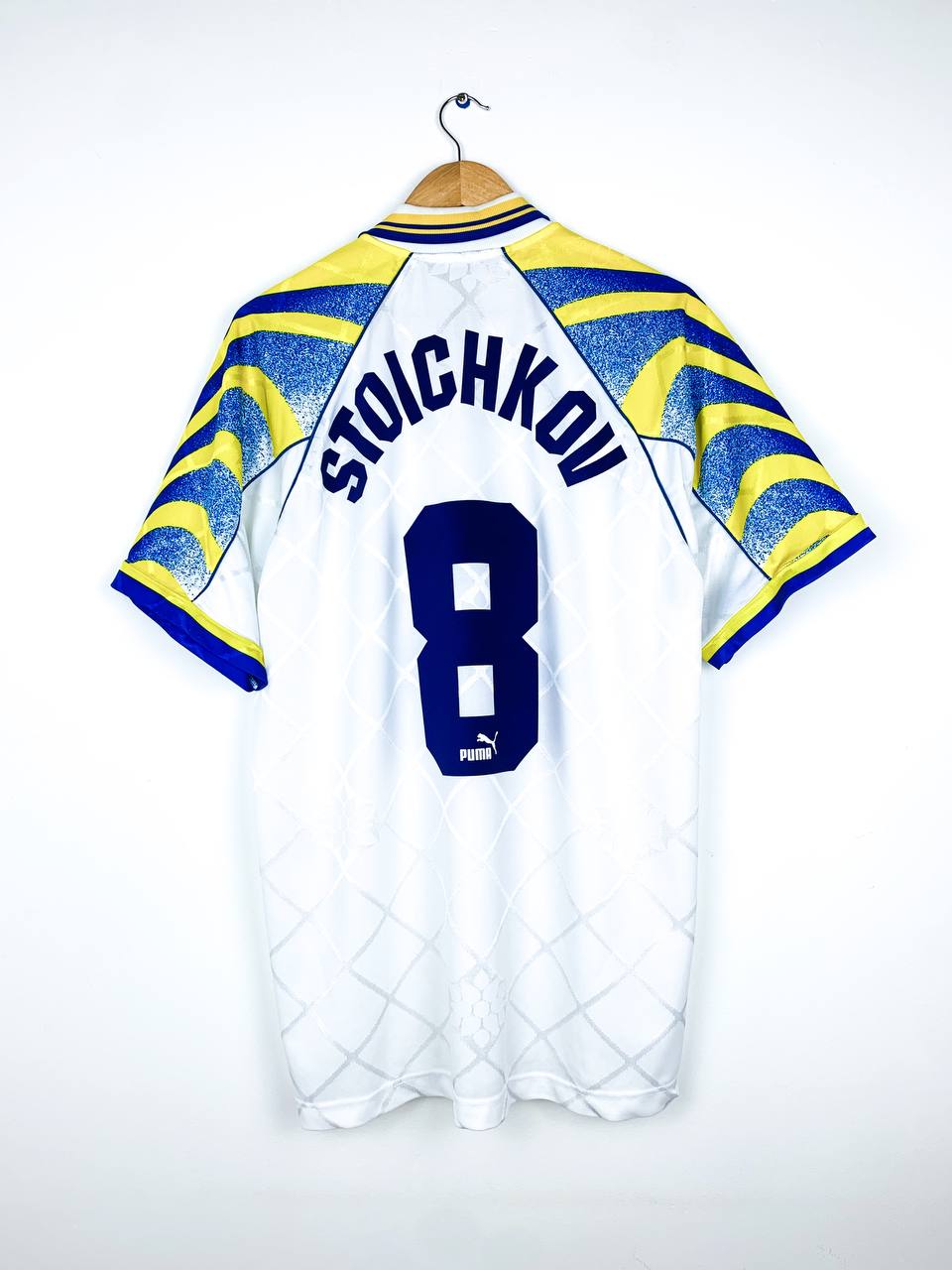 PARMA 1995/1997 AWAY SHIRT #8 STOICHKOV