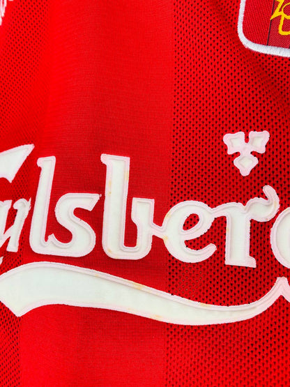 LIVERPOOL 1995/1996 HOME SHIRT #9 RUSH