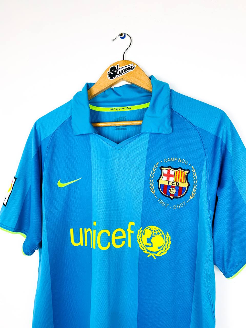 BARCELONA 2007/2008 AWAY SHIRT #14 HENRY