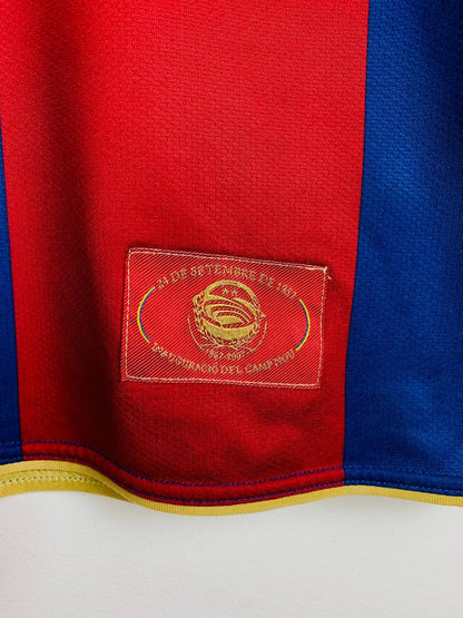 BARCELONA 2007/2008 HOME SHIRT #10 RONALDINHO