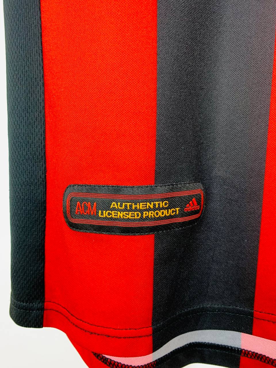 AC MILAN 2000/2002 HOME SHIRT #3 MALDINI
