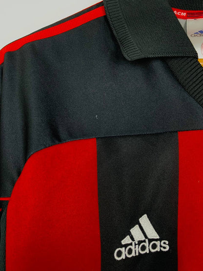 AC MILAN 2000/2002 HOME SHIRT #3 MALDINI