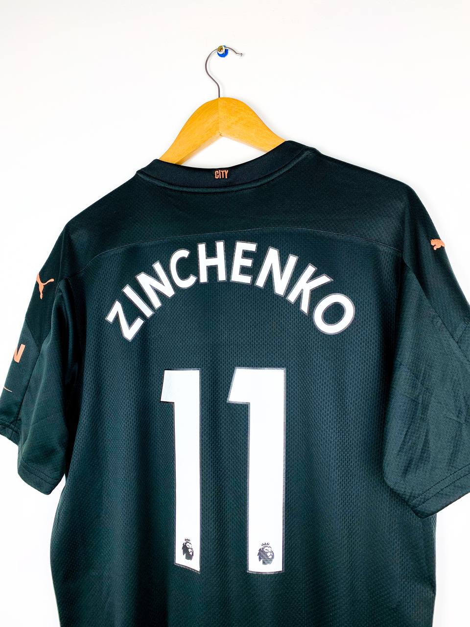 MANCHESTER CITY 2020/2021 AWAY SHIRT #11 ZINCHENKO