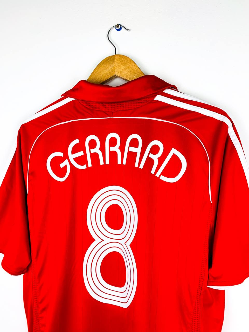 LIVERPOOL 2006/2008 HOME SHIRT #8 GERRARD