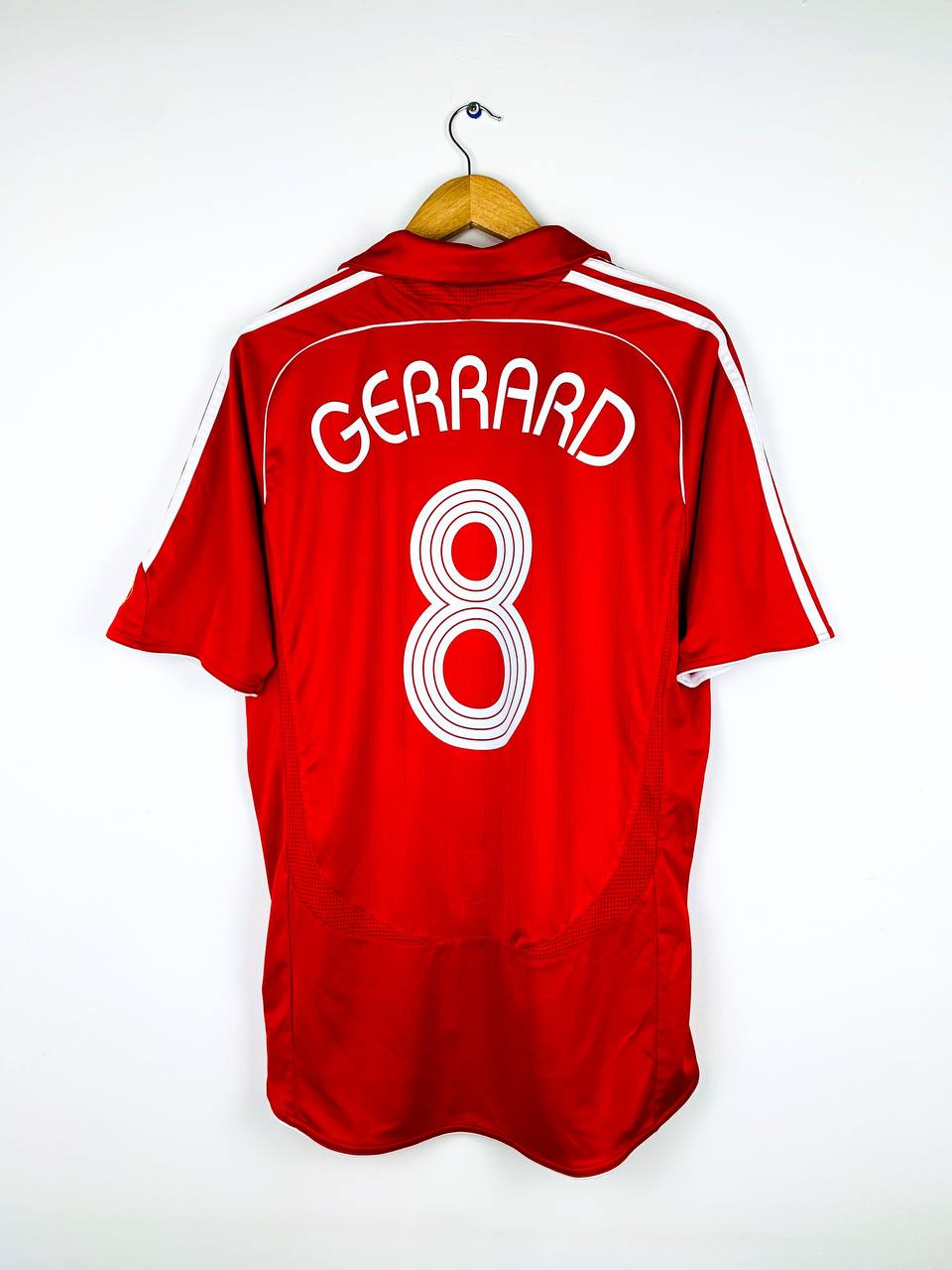 LIVERPOOL 2006/2008 HOME SHIRT #8 GERRARD