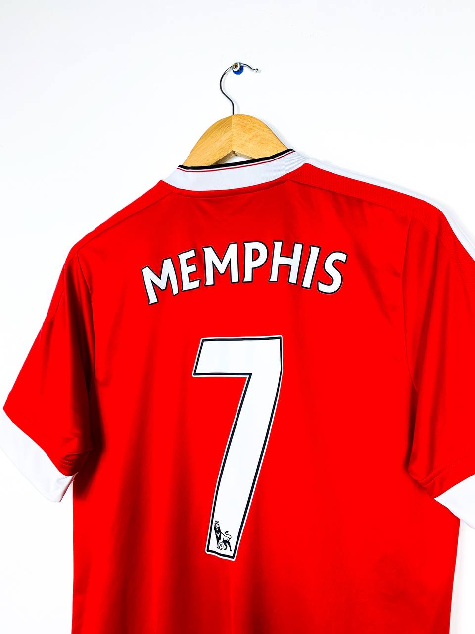 MANCHESTER UNITED 2015/2016 HOME SHIRT #7 MEMPHIS