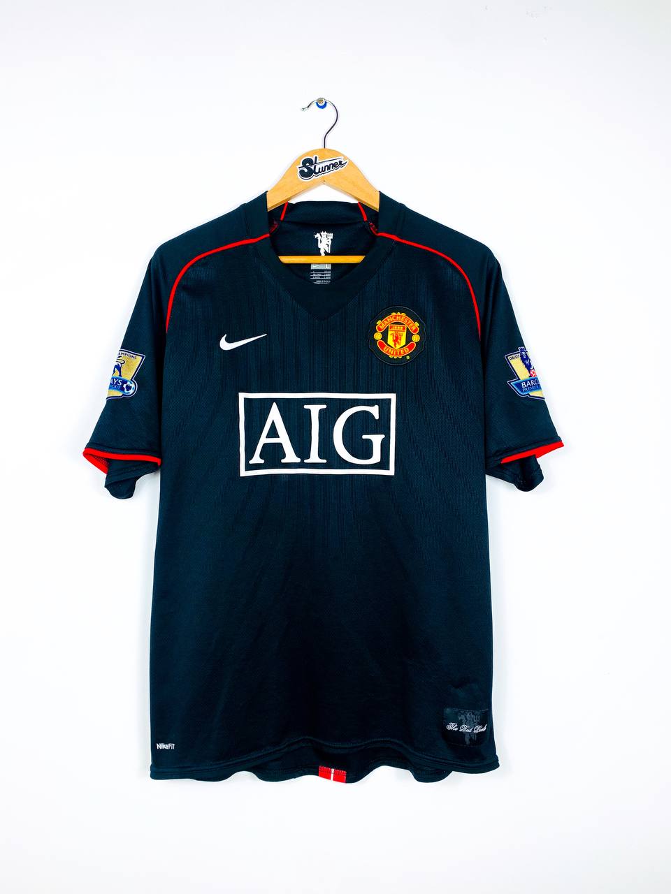 MANCHESTER UNITED 2007/2008 AWAY SHIRT #10 ROONEY