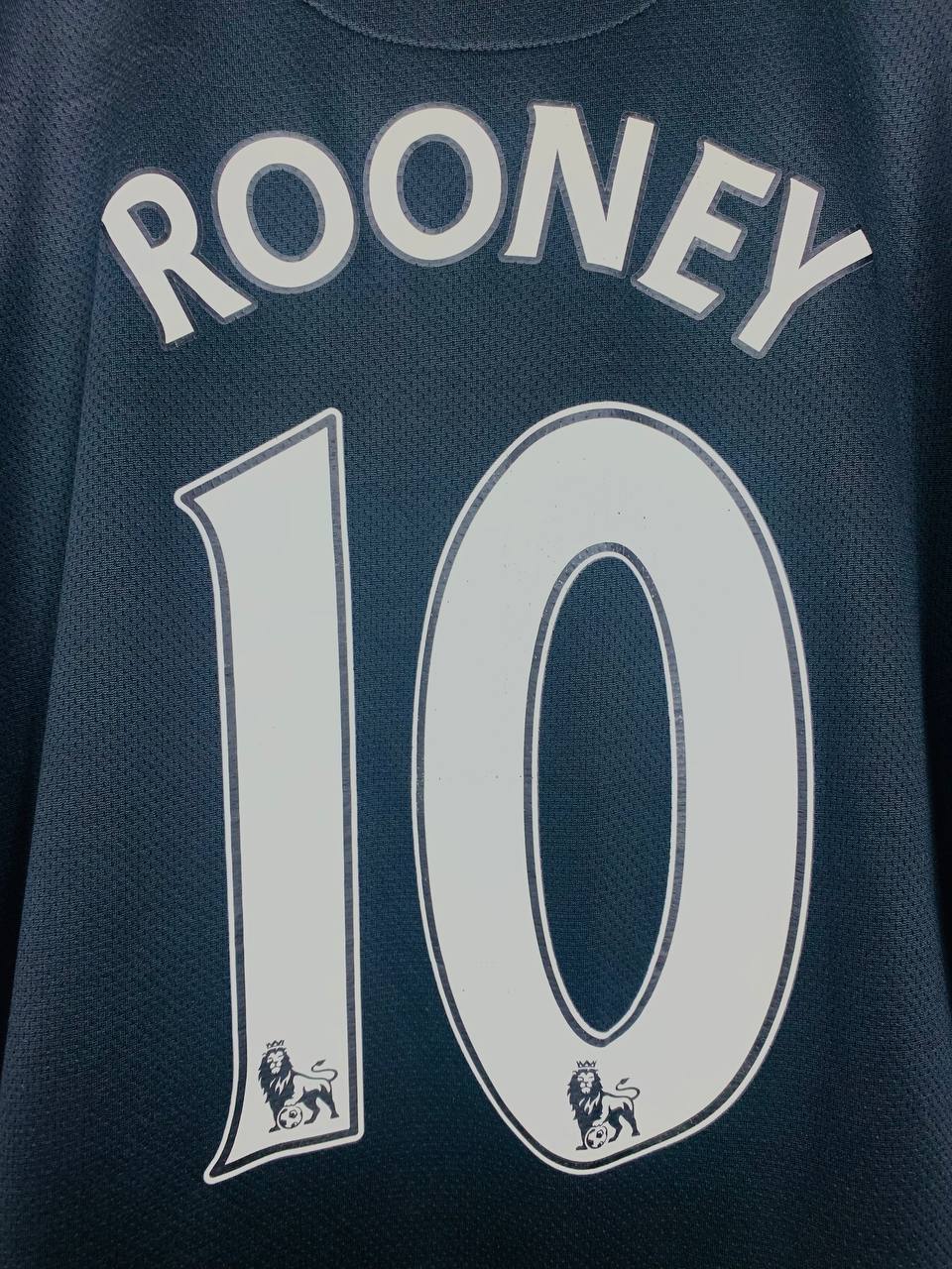 MANCHESTER UNITED 2007/2008 AWAY SHIRT #10 ROONEY