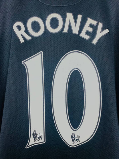 MANCHESTER UNITED 2007/2008 AWAY SHIRT #10 ROONEY