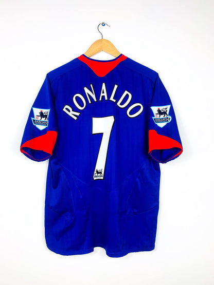 MANCHESTER UNITED 2005/2006 AWAY SHIRT #7 RONALDO