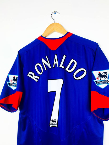 MANCHESTER UNITED 2005/2006 AWAY SHIRT #7 RONALDO