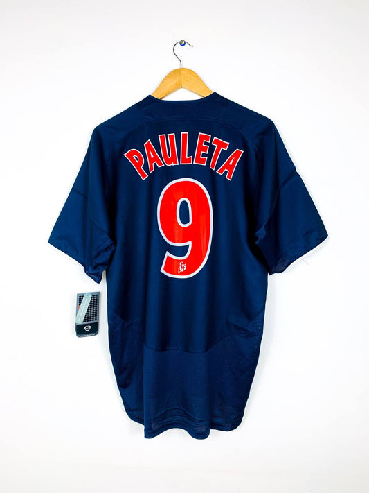 PSG 2003/2004 HOME SHIRT #9 PAULETA [BNWT]