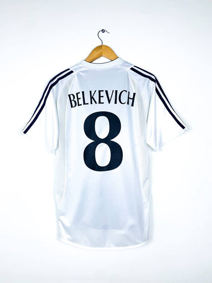 DYNAMO KYIV 2003/2004 HOME SHIRT #8 BELKEVICH [PLAYER ISSUE]