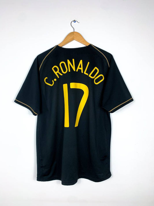 PORTUGAL 2006/2008 AWAY SHIRT #17 C.RONALDO