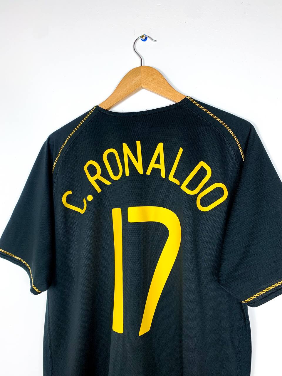 PORTUGAL 2006/2008 AWAY SHIRT #17 C.RONALDO