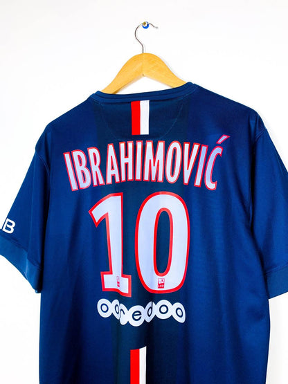 PSG 2014/2015 HOME SHIRT #10 IBRAHIMOVIC