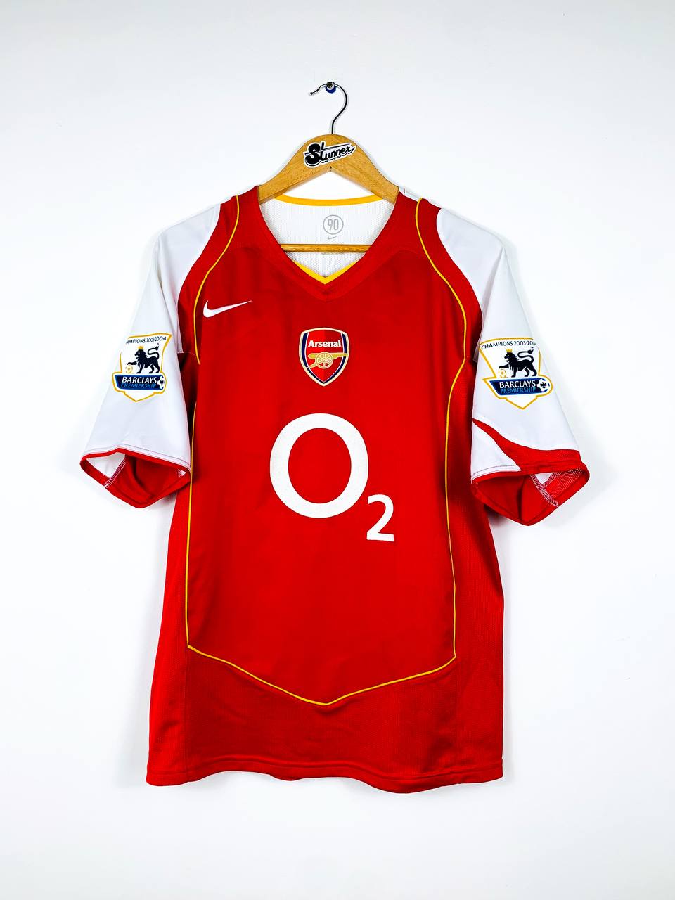 ARSENAL 2004/2005 HOME SHIRT #14 HENRY