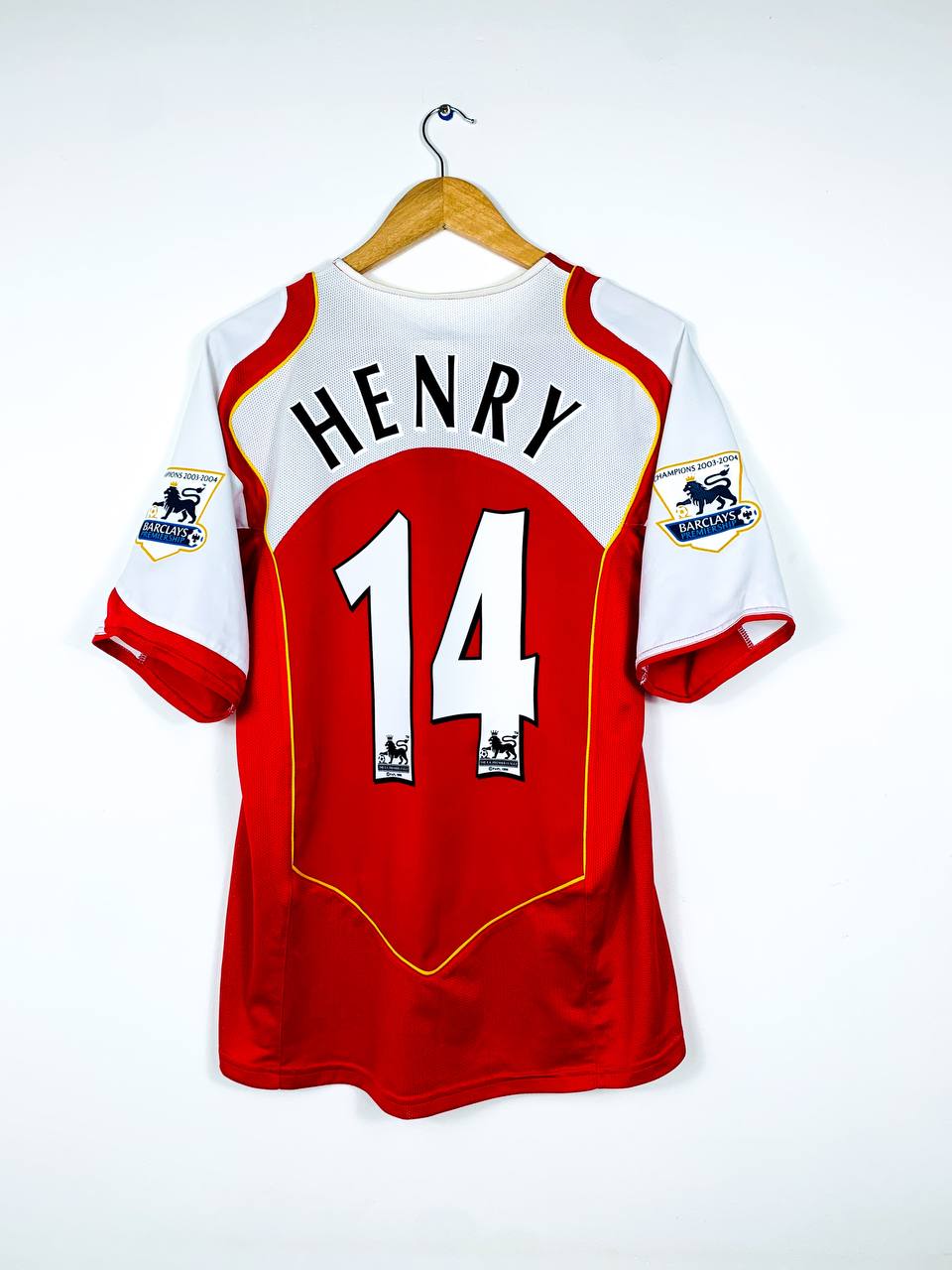 ARSENAL 2004/2005 HOME SHIRT #14 HENRY