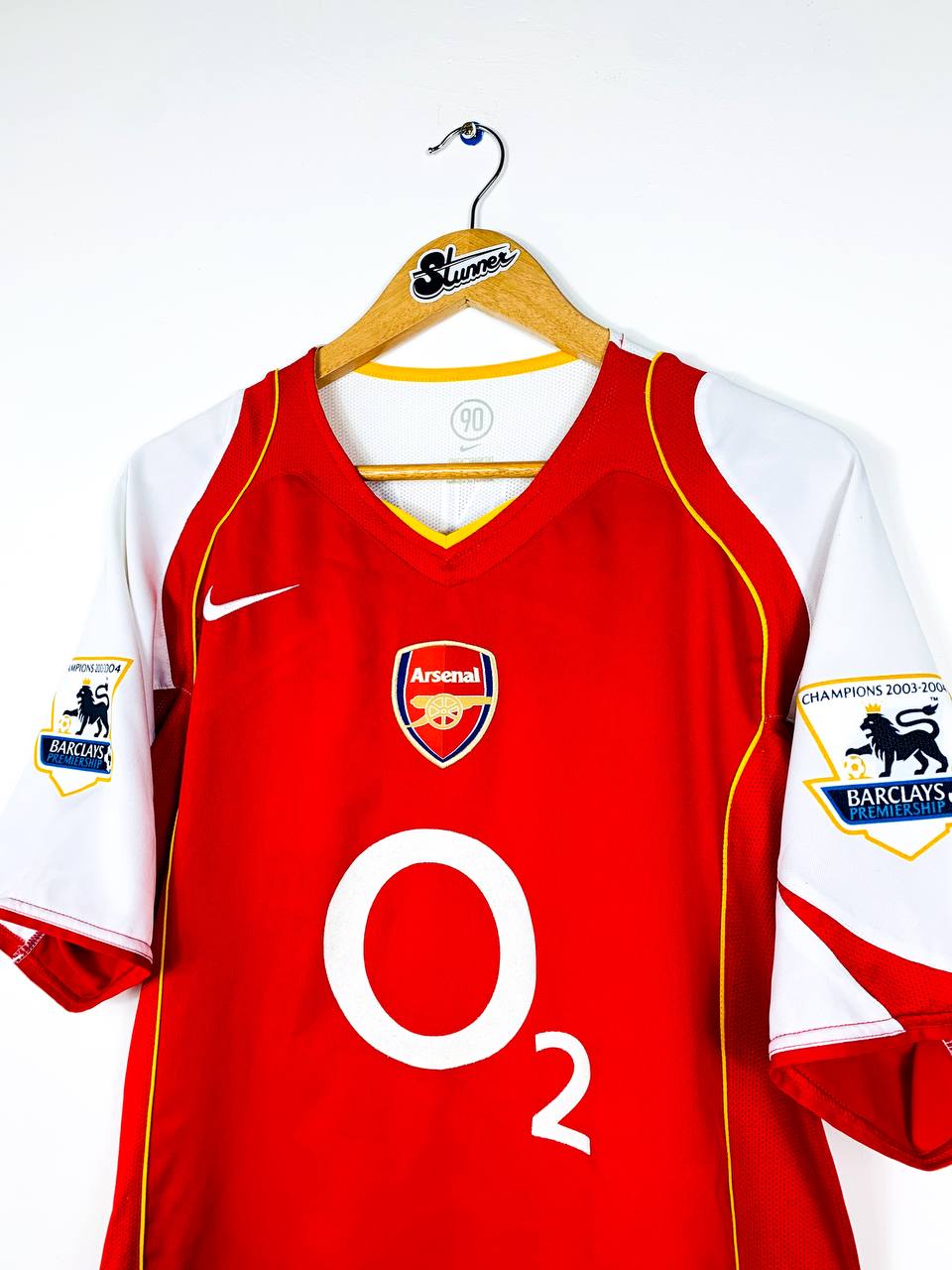 ARSENAL 2004/2005 HOME SHIRT #14 HENRY