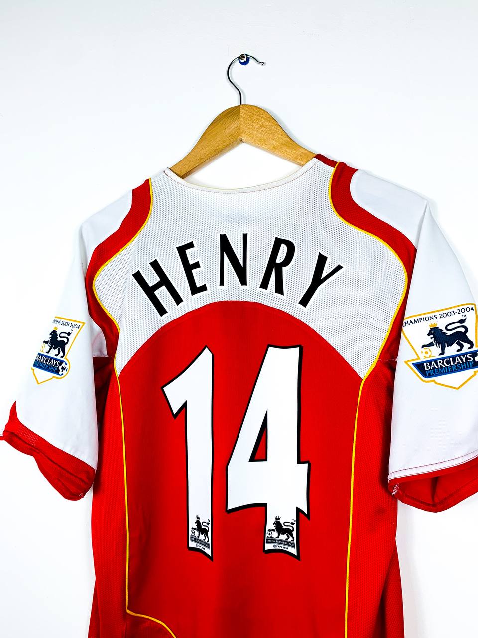 ARSENAL 2004/2005 HOME SHIRT #14 HENRY