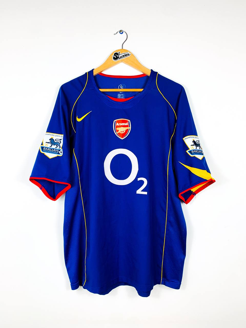 ARSENAL 2004/2005 AWAY SHIRT #10 BERGKAMP