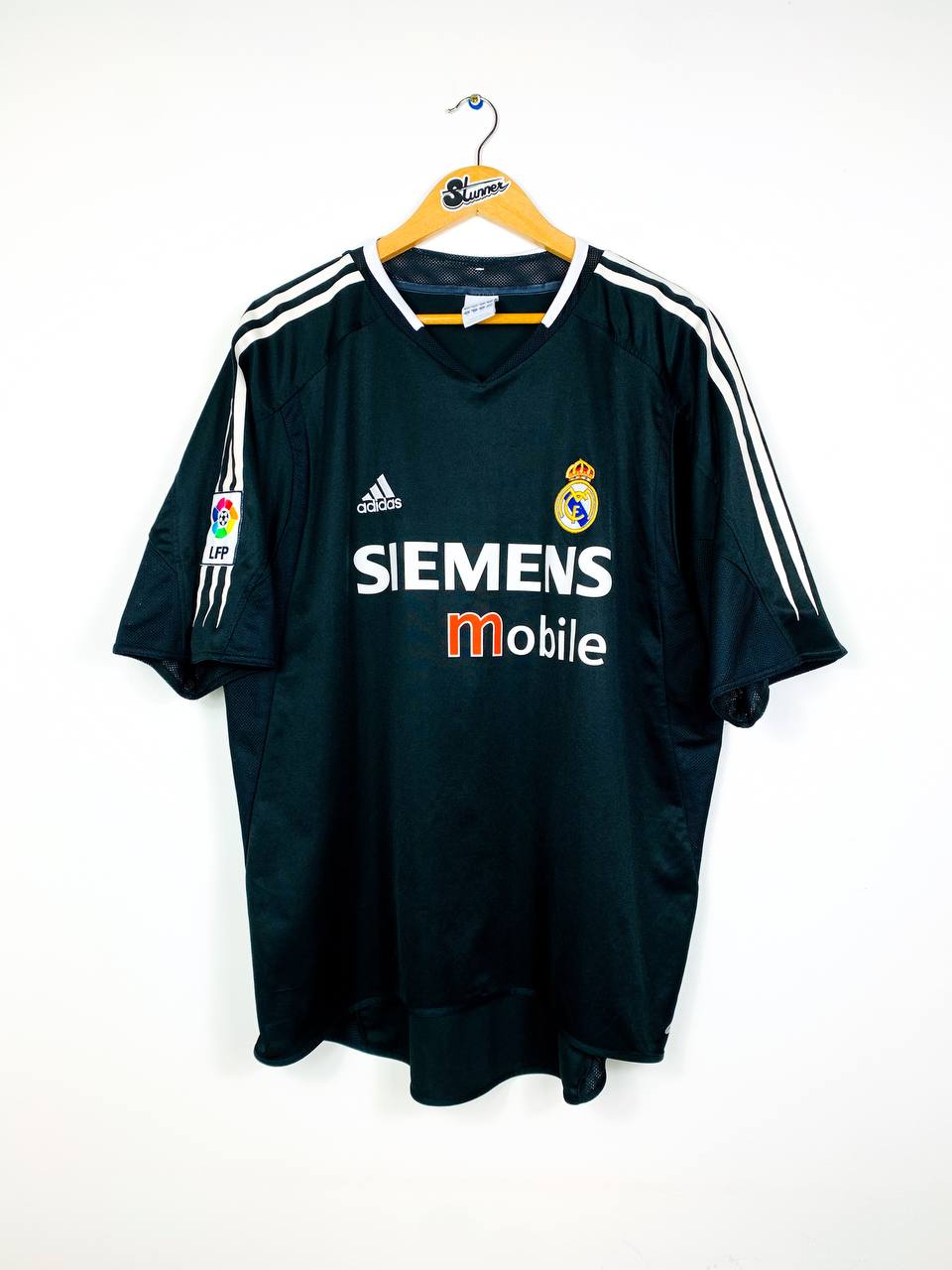 REAL MADRID 2004/2005 AWAY SHIRT #23 BECKHAM [XL]