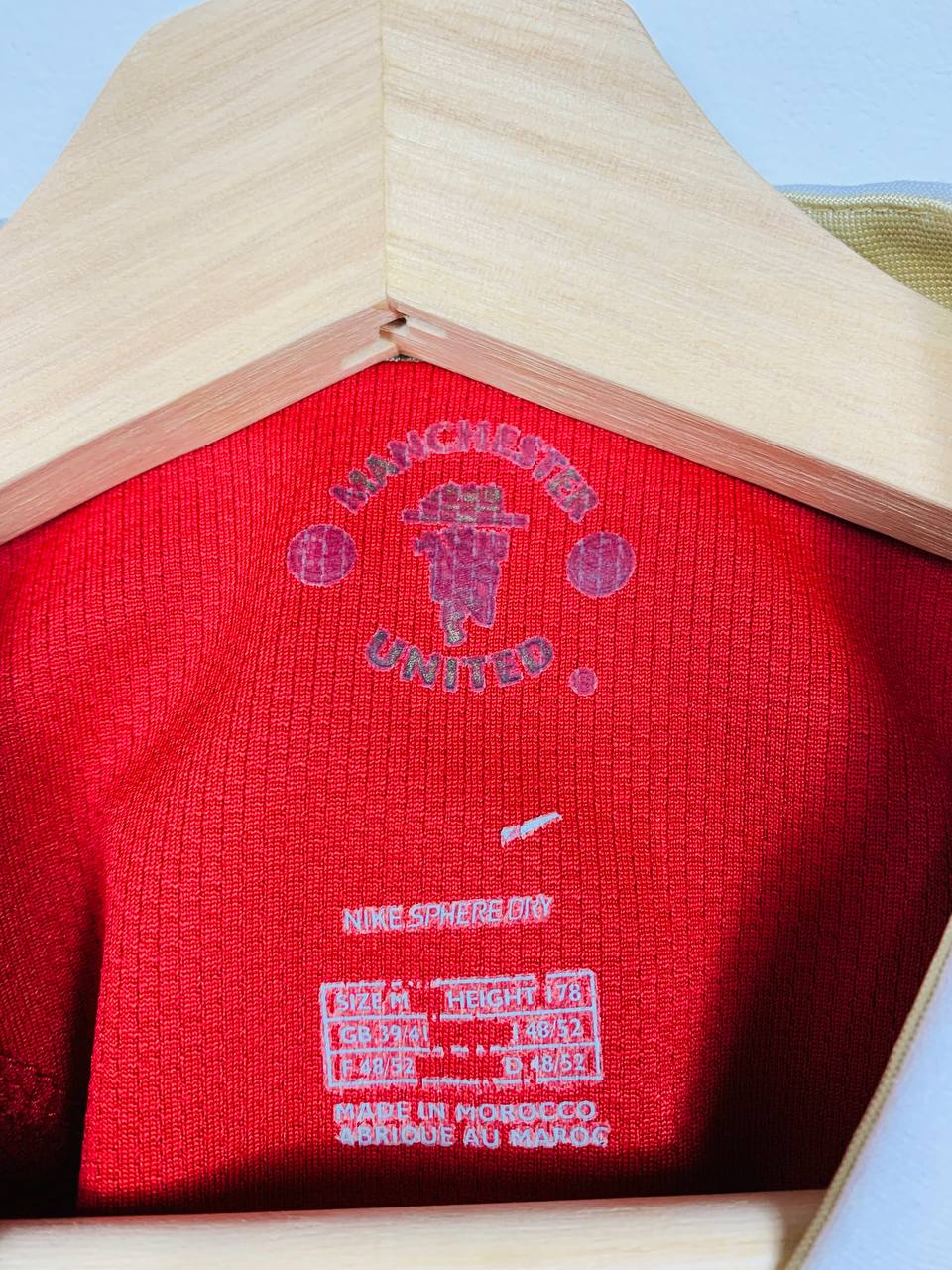 MANCHESTER UNITED 2006/2007 HOME SHIRT #7 RONALDO [M]