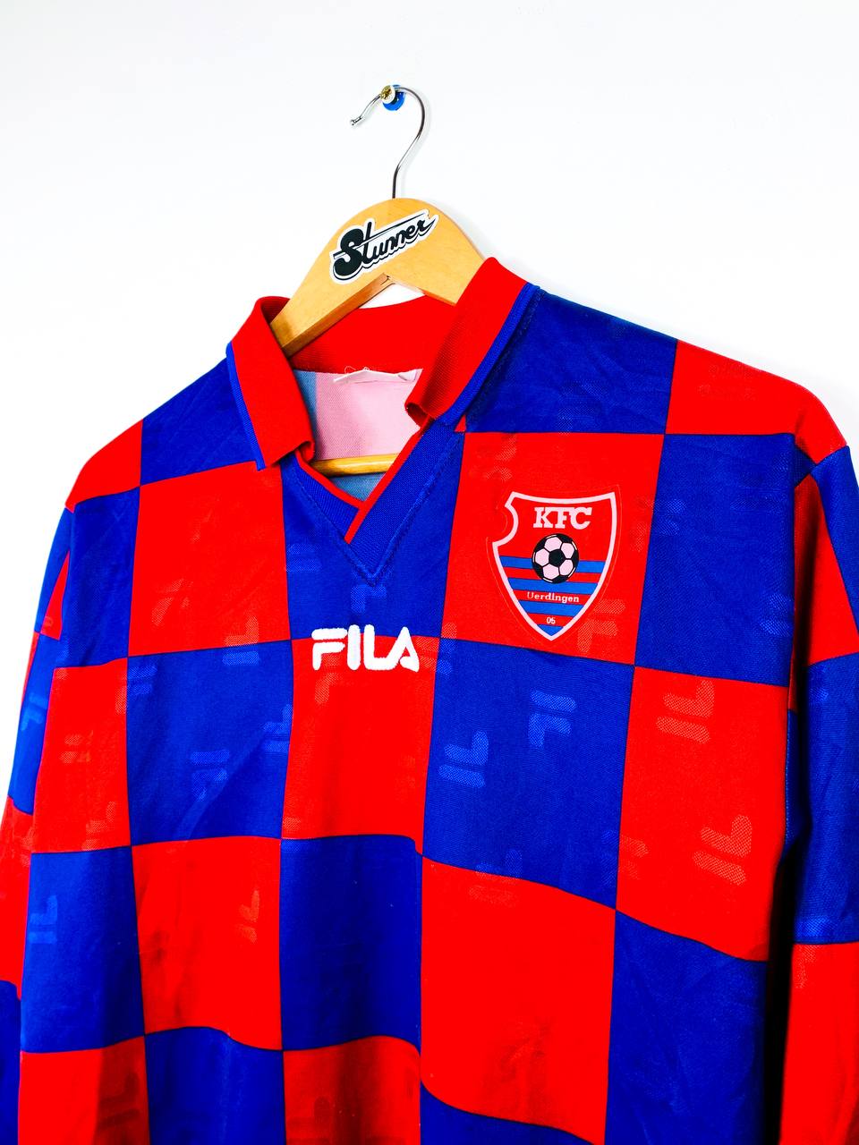 KFC UERDINGEN 1997/1998 HOME SHIRT #10 WOLLITZ