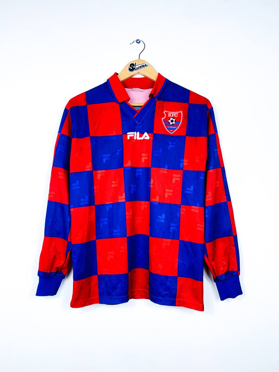 KFC UERDINGEN 1997/1998 HOME SHIRT #10 WOLLITZ