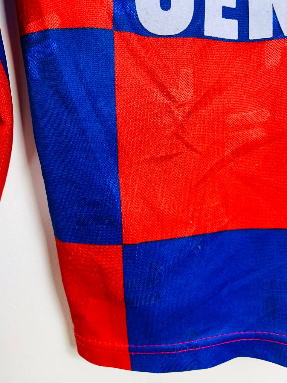 KFC UERDINGEN 1997/1998 HOME SHIRT #10 WOLLITZ