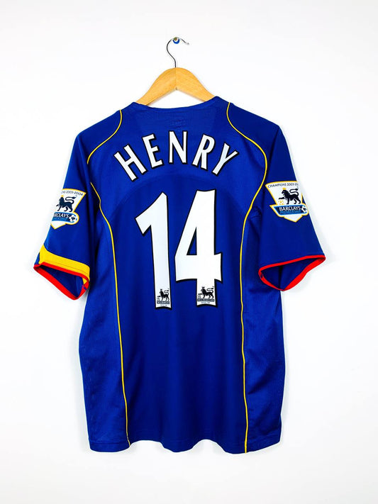 ARSENAL 2004/2005 AWAY SHIRT #14 HENRY