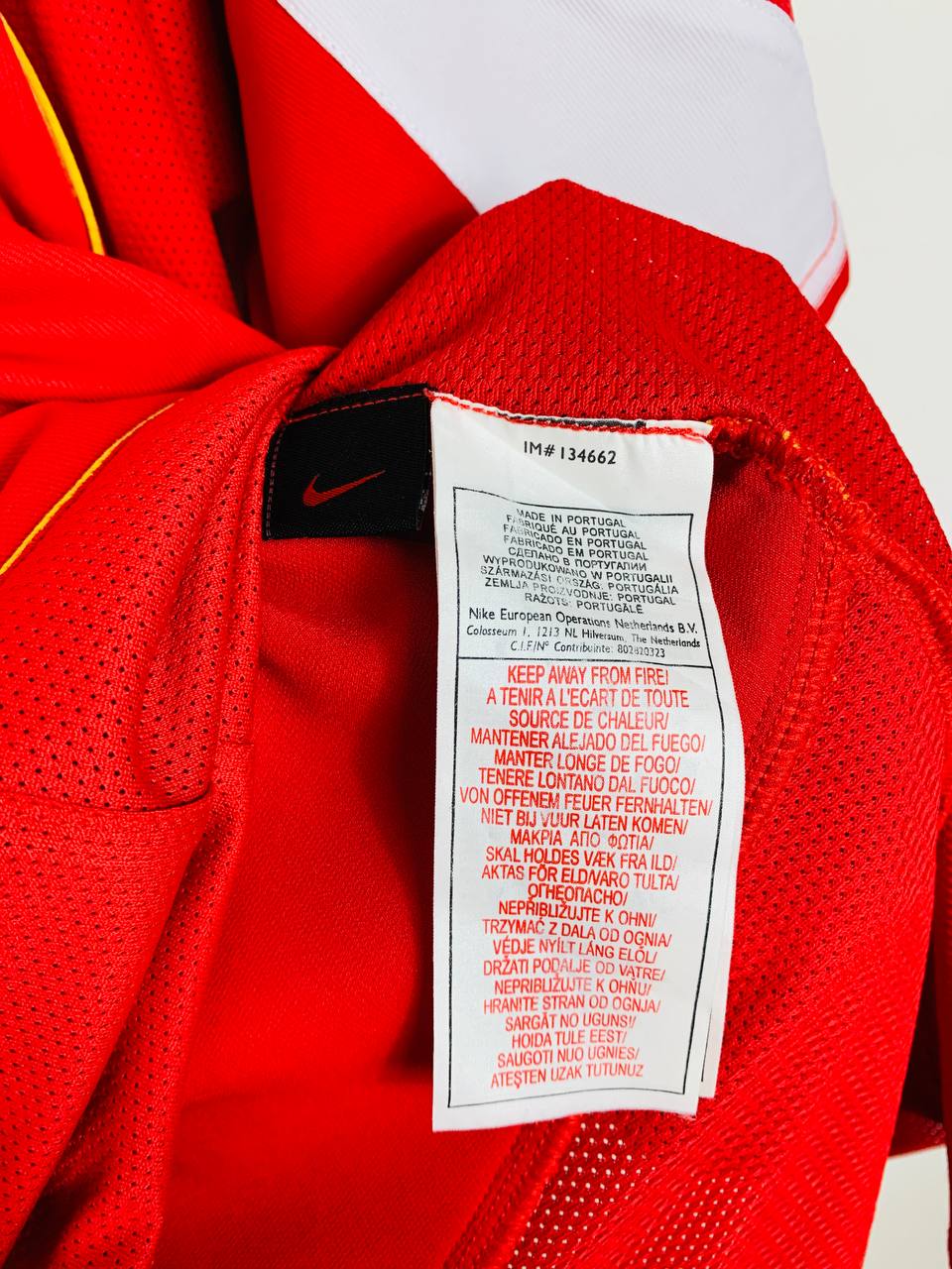 ARSENAL 2004/2005 HOME SHIRT #10 BERGKAMP