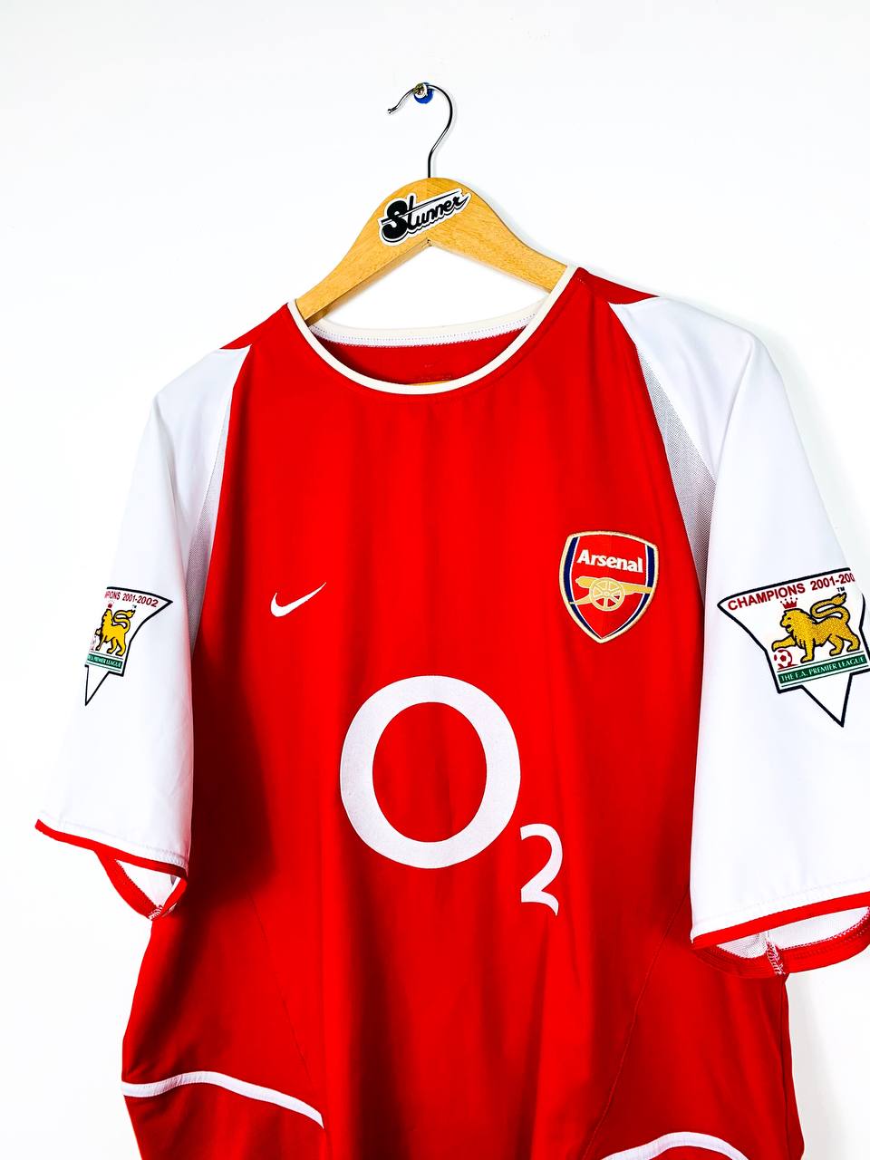 ARSENAL 2002/2004 HOME SHIRT #10 BERGKAMP [XL/XXL]