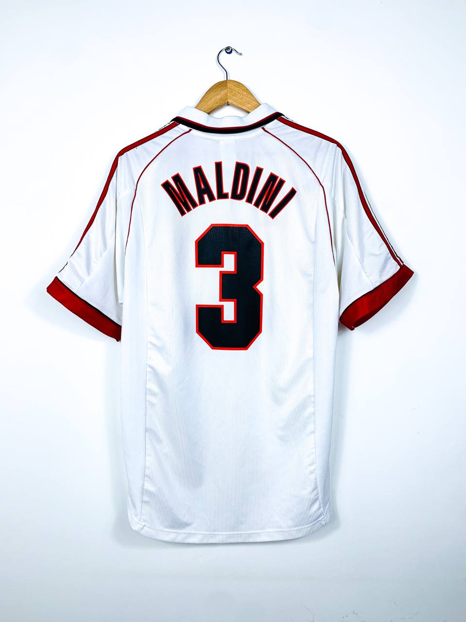AC MILAN 1998/1999 AWAY SHIRT #3 MALDINI