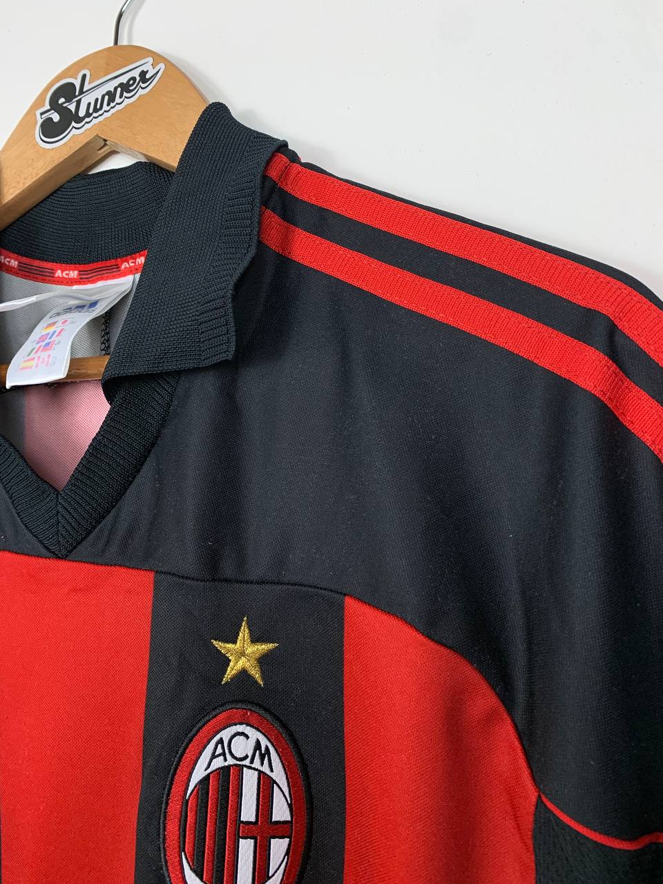 AC MILAN 2000/2002 HOME SHIRT #7 SHEVCHENKO