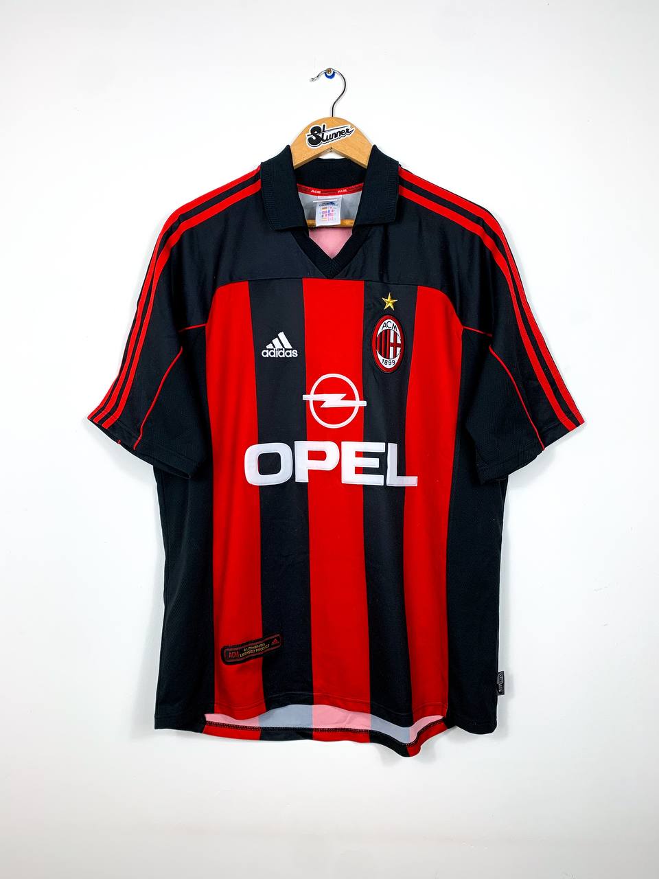 AC MILAN 2000/2002 HOME SHIRT #7 SHEVCHENKO