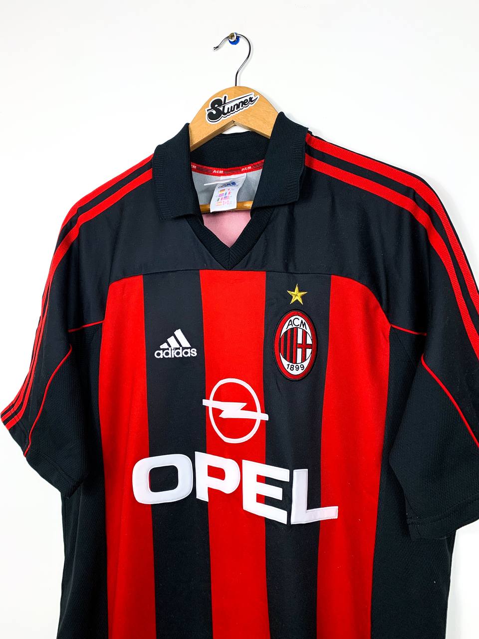 AC MILAN 2000/2002 HOME SHIRT #7 SHEVCHENKO