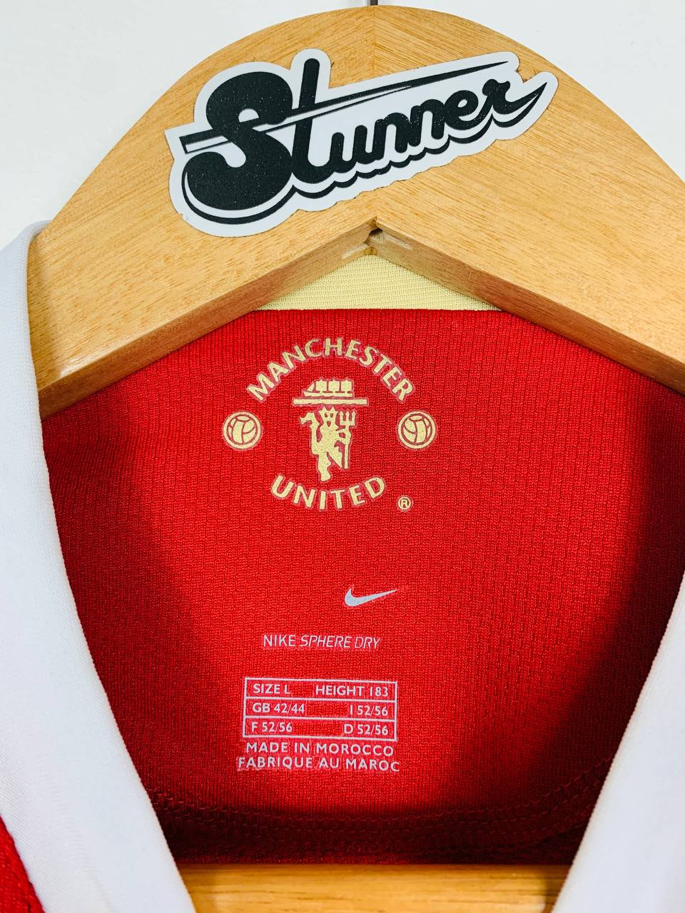 MANCHESTER UNITED 2006/2007 HOME SHIRT #7 RONALDO