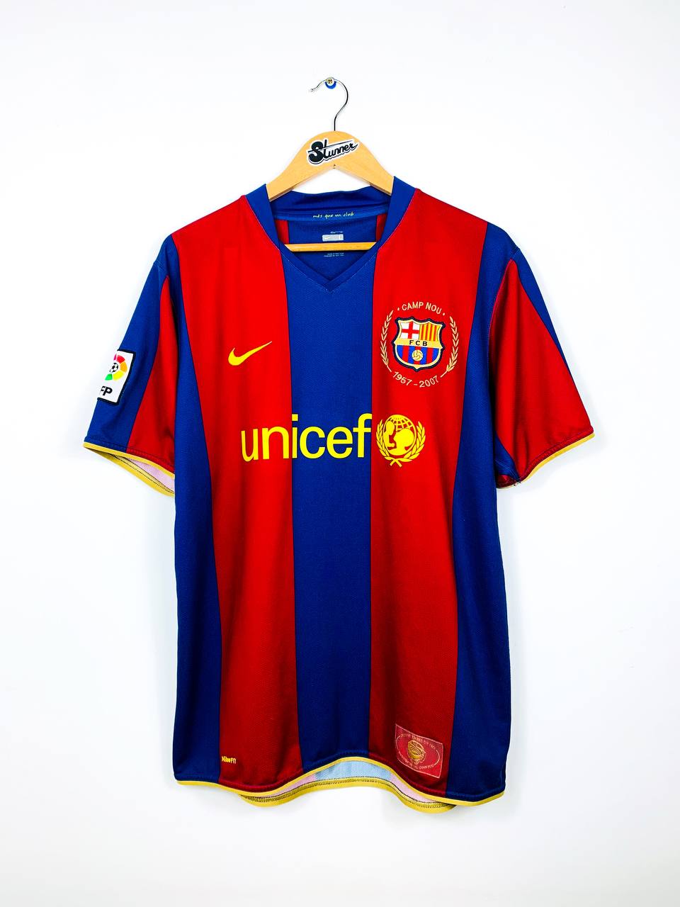 BARCELONA 2007/2008 HOME SHIRT #19 MESSI