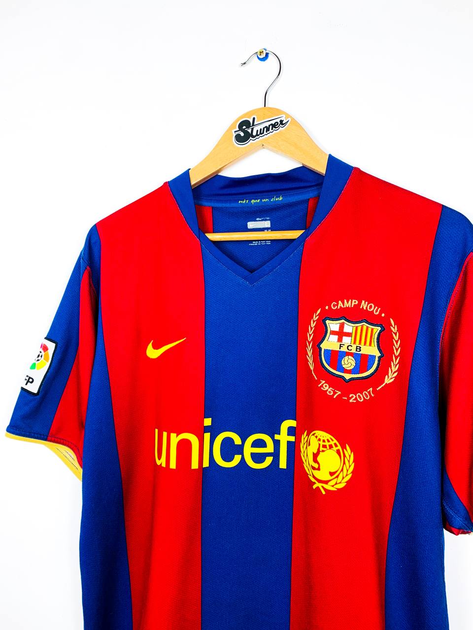 BARCELONA 2007/2008 HOME SHIRT #19 MESSI