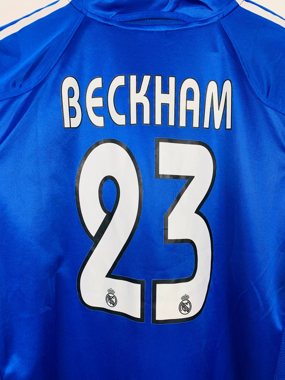 REAL MADRID 2004/2005 THIRD SHIRT #23 BECKHAM